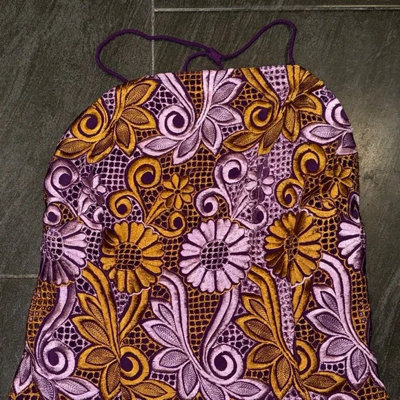 Anthropologie Embroidered Mini Dress - Picture 4 of 13